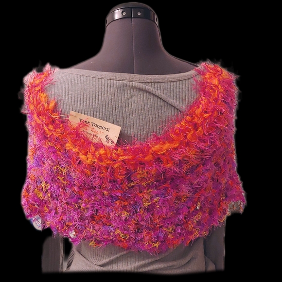 Hand Knitted Tank Topper - Picture 3 of 4